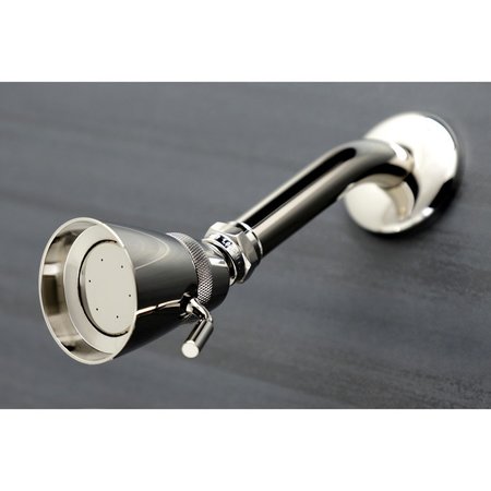 Kingston Brass KB666PL Tub and Shower Faucet, Polished Nickel KB666PL